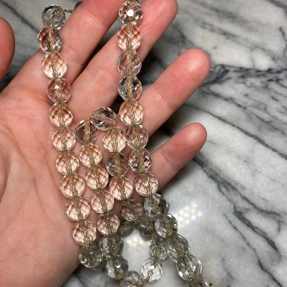 Vintage Glass Necklace - Picture 2 of 2